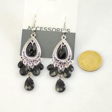 時尚黑色耳環(huán) 2014新款韓國女款首飾品批發(fā)指南